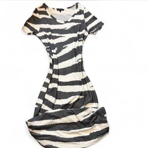 Hye Park and Lune Zebra Print‎ Maxi Dress